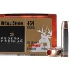 Federal Premium Vital-Shok Ammunition 454 Casull 250 Grain Barnes XPB Hollow Point Lead-Free Box of 20
