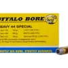 Buffalo Bore Ammunition 44 Special 190 Grain Lead Soft Cast Hollow Point Gas Check Box of 20