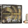 Federal Premium Personal Defense Ammunition 10mm Auto 200 Grain HST Jacketed Hollow Point Box of 20