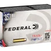 Federal Train + Protect Ammunition 357 Magnum 125 Grain Versatile Hollow Point Box of 50
