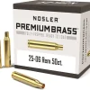 Nosler Custom Brass 25-06 Remington Box of 50