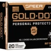 Speer Gold Dot Ammunition 327 Federal Magnum 100 Grain Jacketed Hollow Point