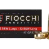 Fiocchi Shooting Dynamics Ammunition 32 S&W Long 97 Grain Full Metal Jacket Box of 50