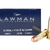 Speer Lawman Cleanfire Ammunition 38 Special +P 158 Grain Total Metal Jacket