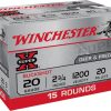 Winchester Super-X Ammunition 20 Gauge 2-3/4