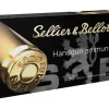 Sellier & Bellot Ammunition 10mm Auto 180 Grain Jacketed Hollow Point Box of 50