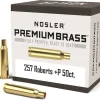Nosler Custom Brass 257 Roberts +P Box of 50