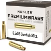 Nosler Custom Brass 6.5x55mm Swedish Mauser Box of 50