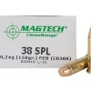 Magtech Clean Range Ammunition 38 Special 158 Grain Encapsulated Flat Nose Box of 50