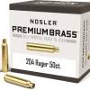 Nosler Custom Brass 204 Ruger Box of 50