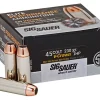 Sig Sauer Elite Performance Ammunition 45 Colt (Long Colt) 230 Grain V-Crown Jacketed Hollow Point Box of 20
