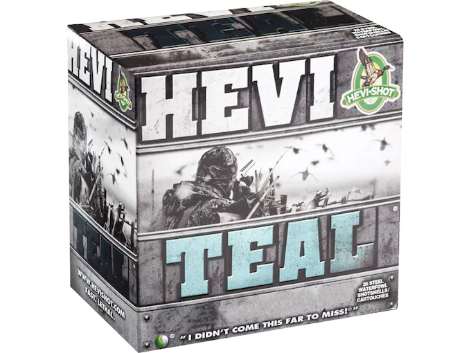Hevi-Shot Hevi-Teal Ammunition 12 Gauge #6 Non-Toxic Shot