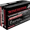 Winchester Varmint High Energy Ammunition 17 Winchester Super Magnum 25 Grain Hornady V-MAX Polymer Tip Box of 50