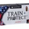Federal Train + Protect Ammunition 40 S&W 180 Grain Versatile Hollow Point Box of 50