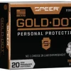 Speer Gold Dot Ammunition 357 Magnum 125 Grain Jacketed Hollow Point Box of 20