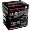 Winchester M-22 Ammunition 22 Long Rifle 40 Grain Black Plated Lead Round Nose