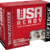 Winchester USA Ready Ammunition 10mm Auto 180 Grain Full Metal Jacket