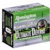 Remington HD Ultimate Defense Ammunition 380 ACP 102 Grain Brass Jacketed Hollow Point Box of 20